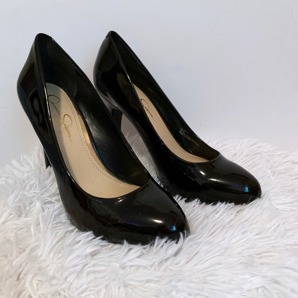 Jessica Simpson Marya Patent Leather Platform Pump